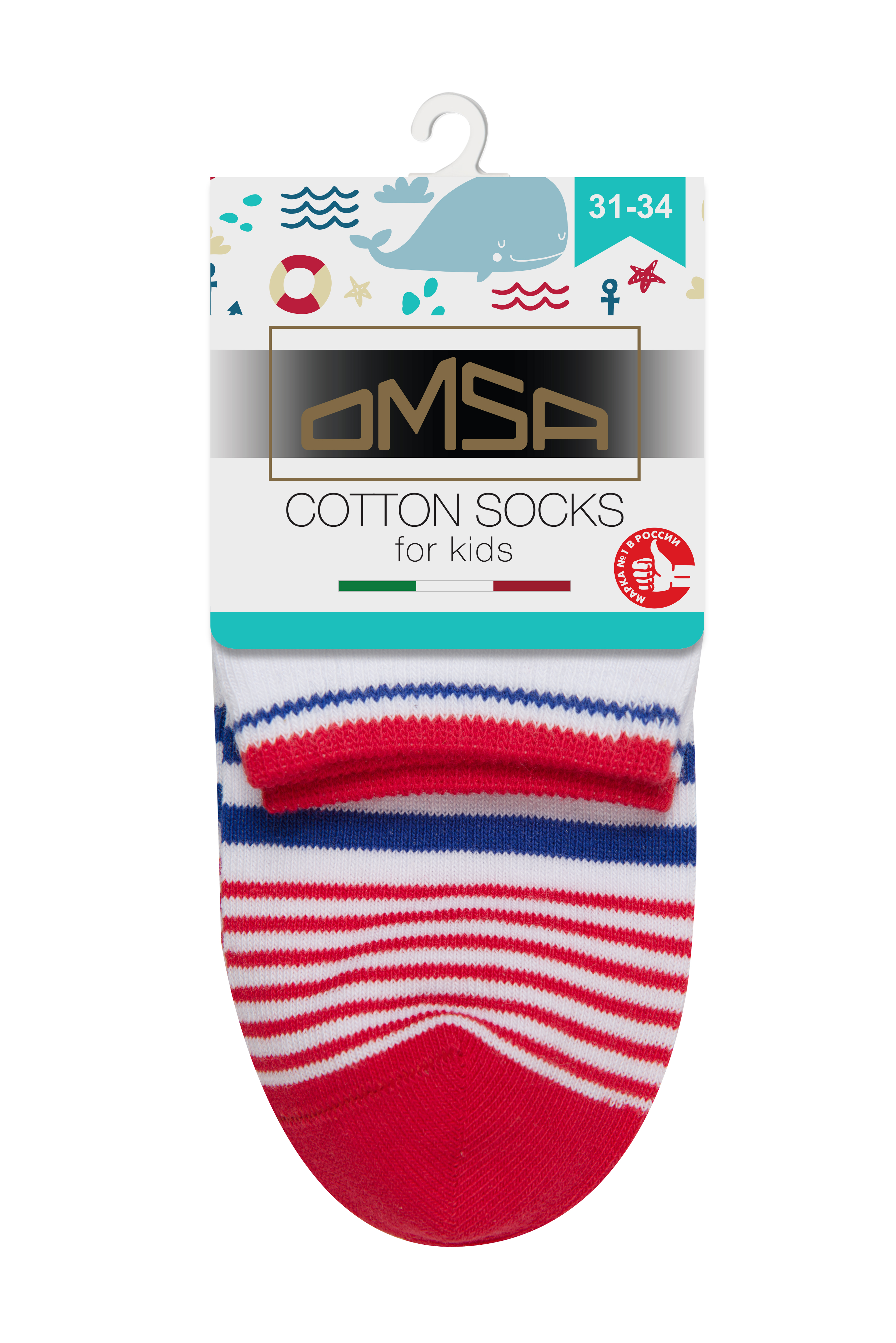 OMSA kids Calzino 21P13 в полоску