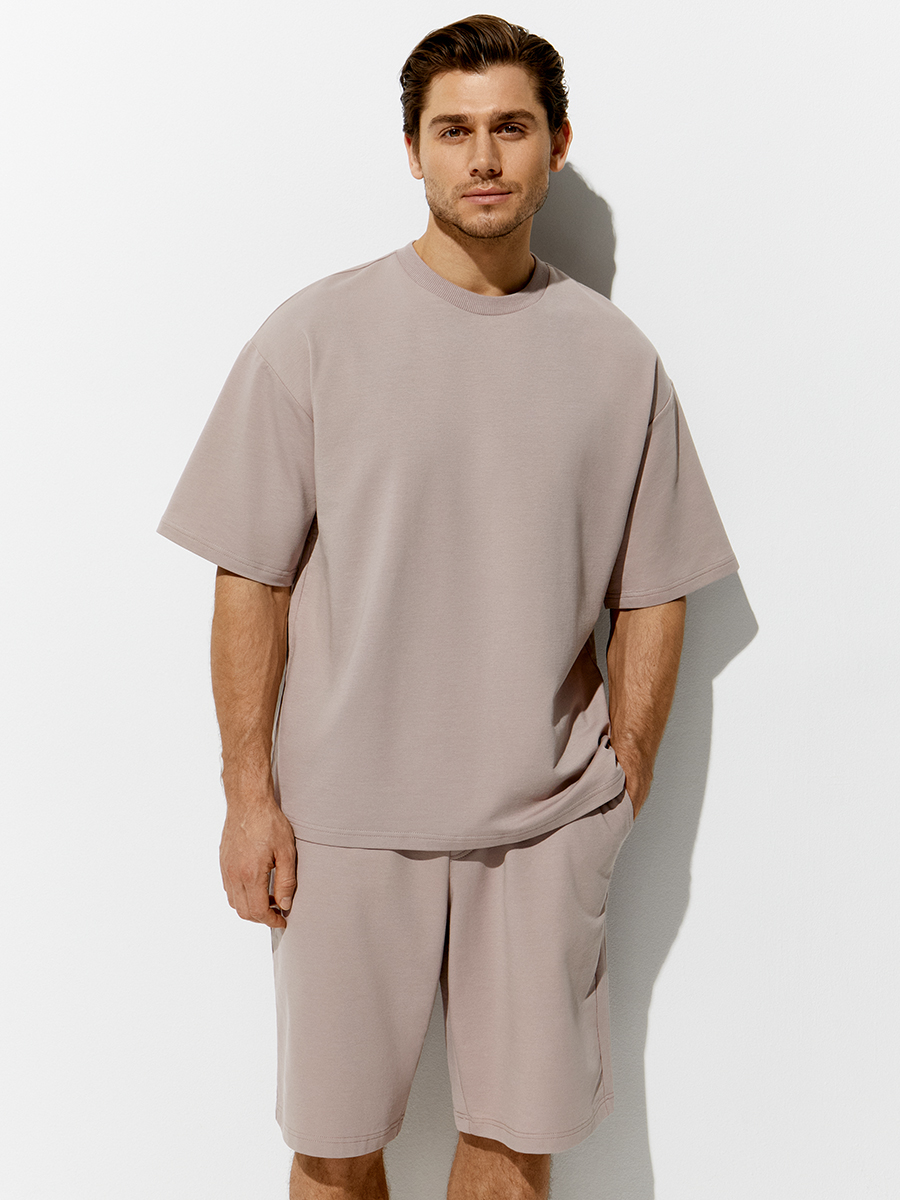 OmU 1453С Футболка мужская OVERSIZE, CO+EL