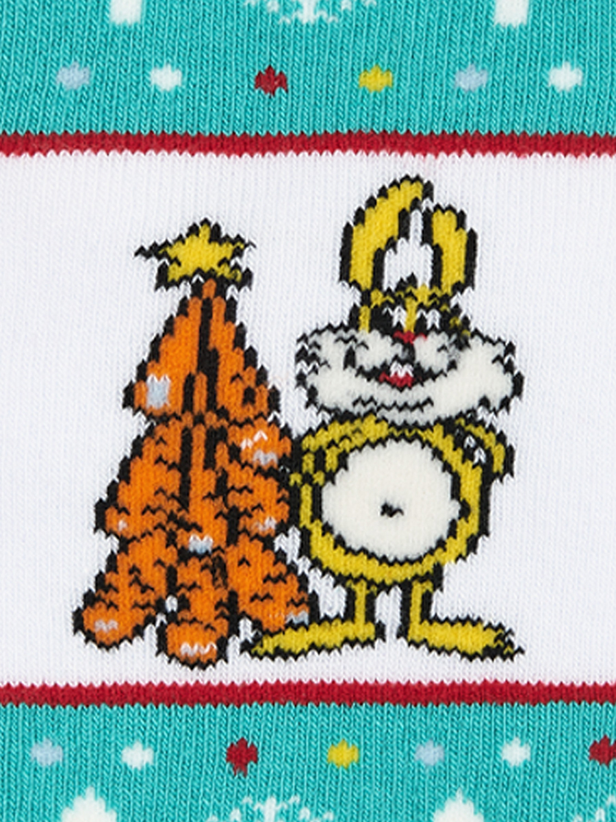 OMSA kids Calzino 21N63 плюш (Кот, Заяц, Собака)