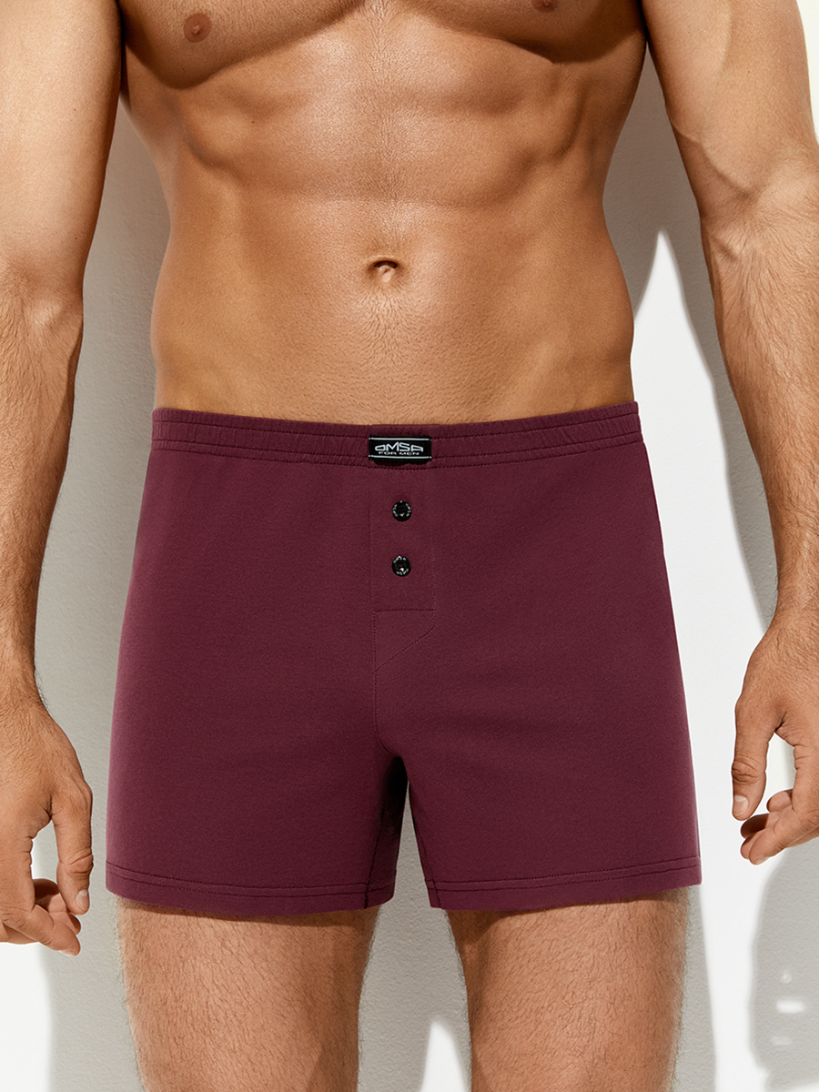 OmB 1243 Шорты-Боксеры мужские с закрытой резинкой, CO