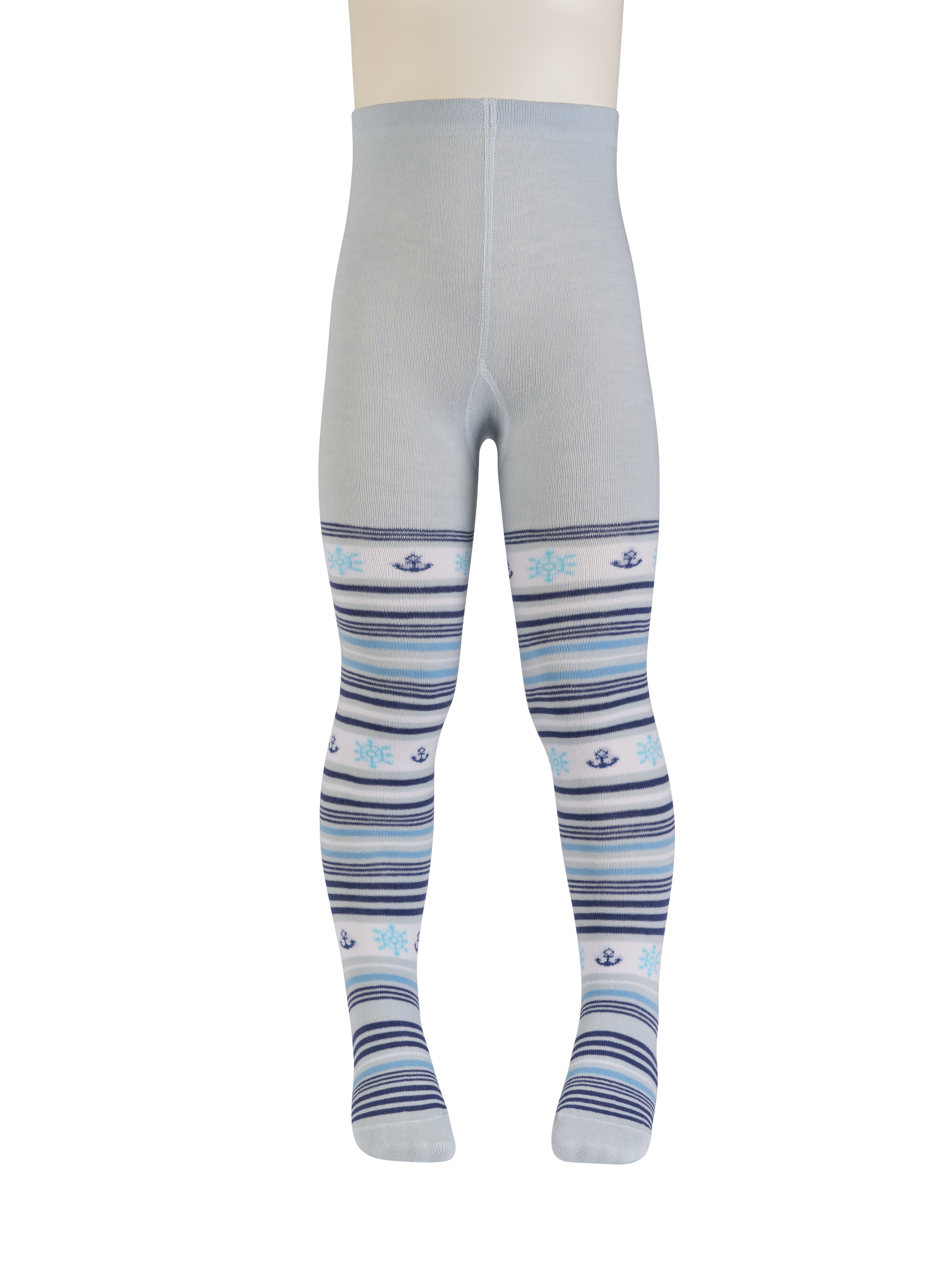 OMSA kids Collant 13P65-1 с рисунком (штурвал-полоски)