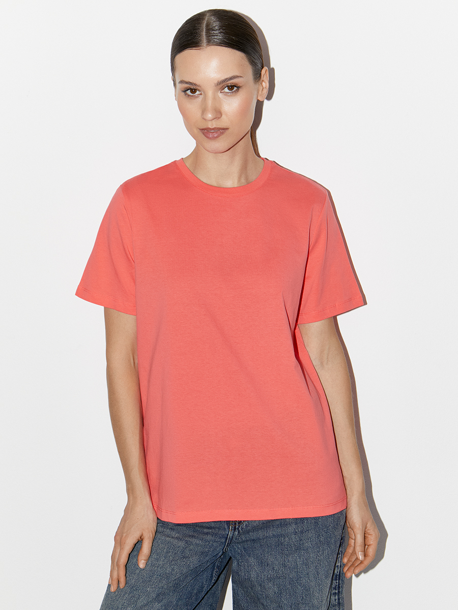 OmT_D1202 Футболка женская прямая, CO