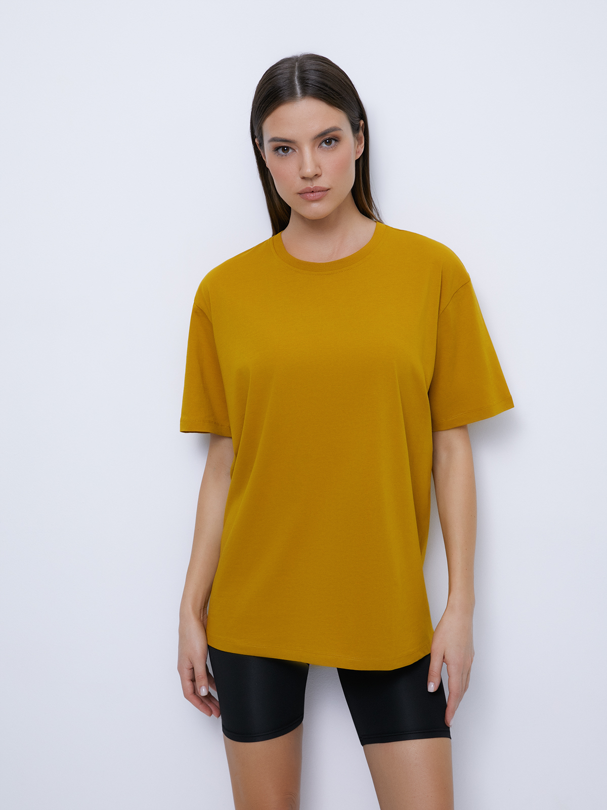 OmT_D1301 Фуфайка (футболка) женская OVERSIZE, CO