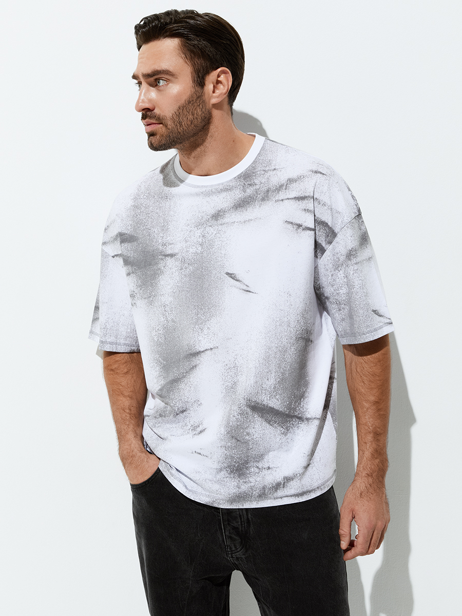OmU 14500ST Футболка мужская OVERSIZE (варёнка), CO