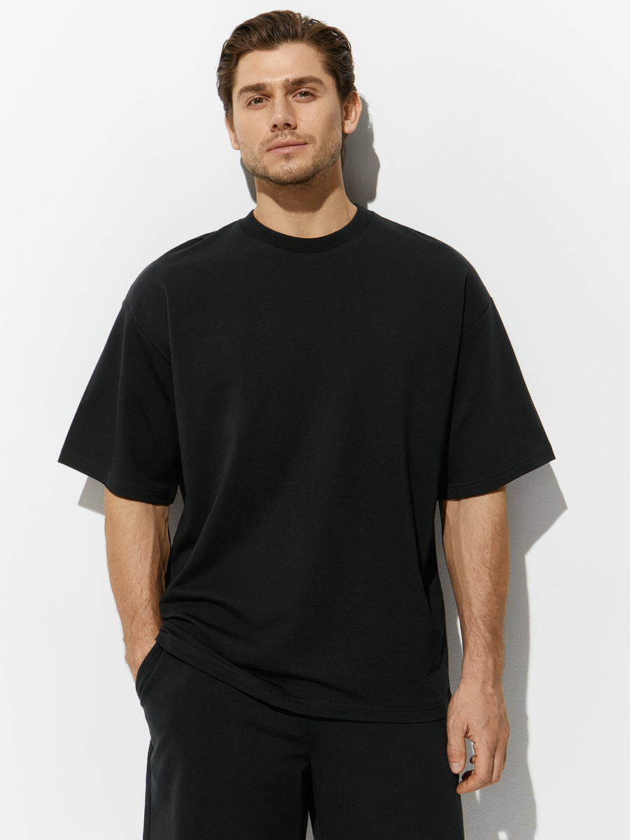 OmU 1453С Футболка муж. OVERSIZE, CO+EL