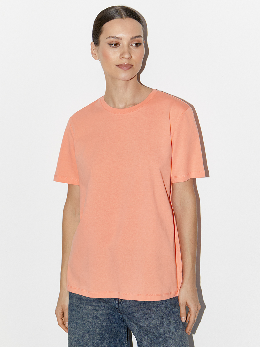 OmT_D1202 Футболка женская прямая, CO