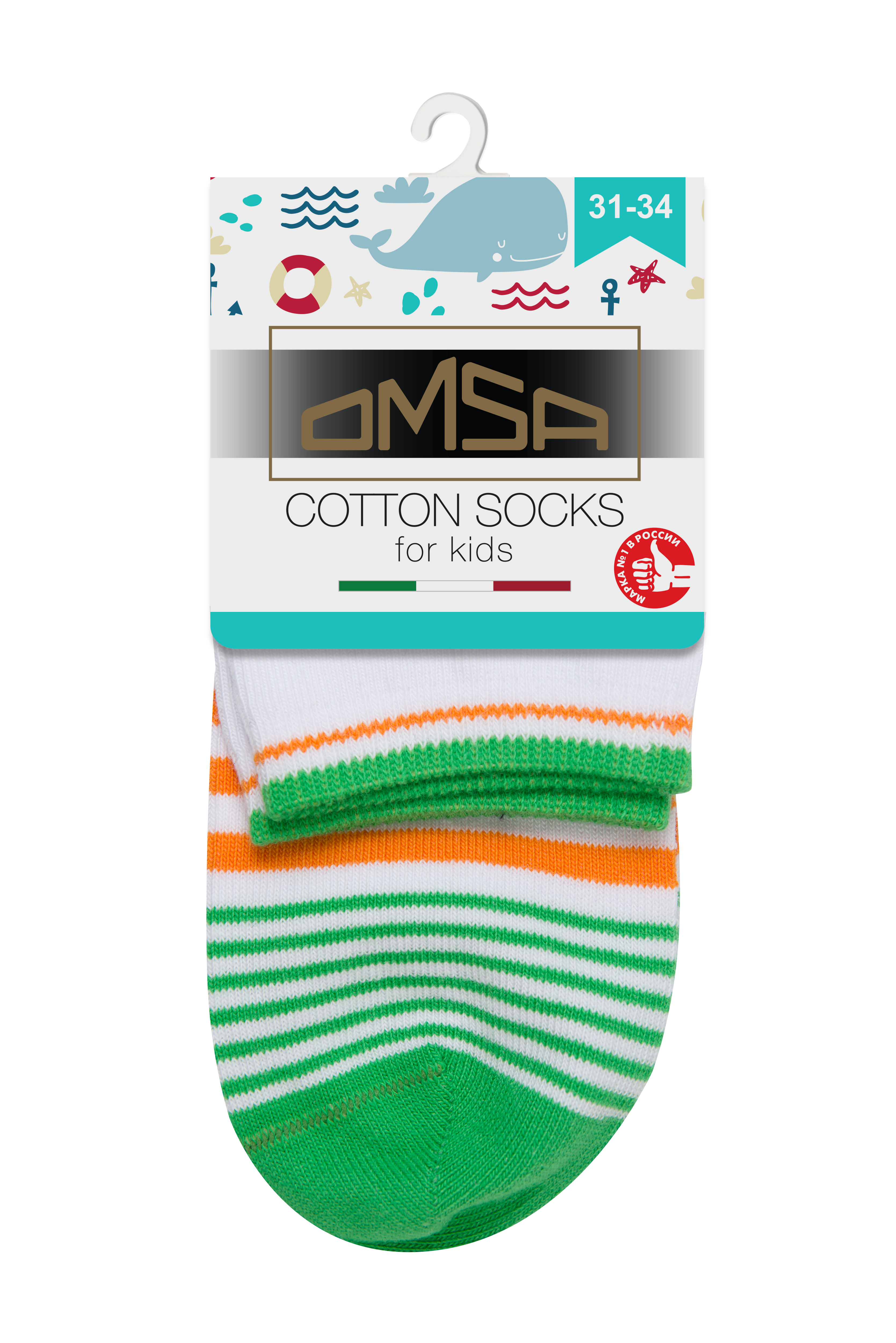 OMSA kids Calzino 21P13 в полоску