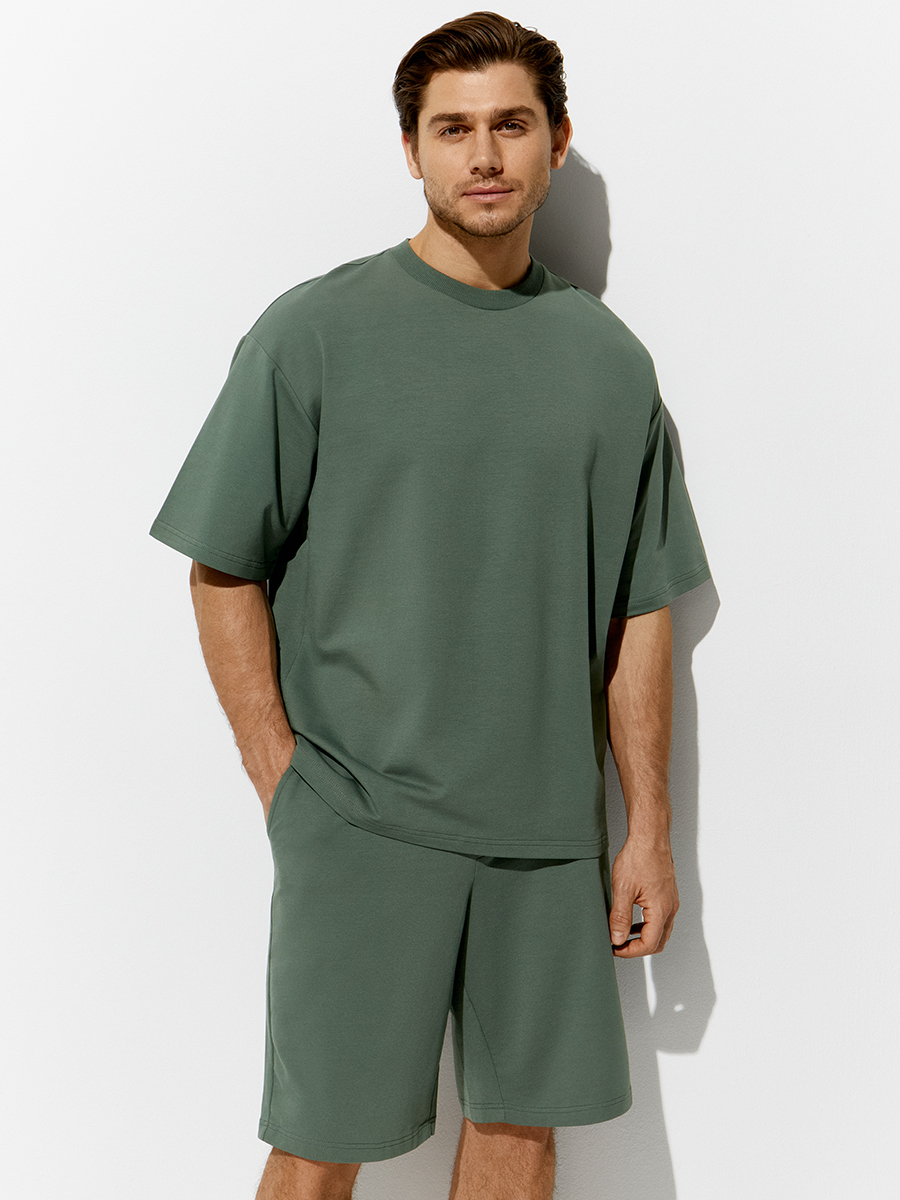 OmU 1453С Футболка муж. OVERSIZE, CO+EL
