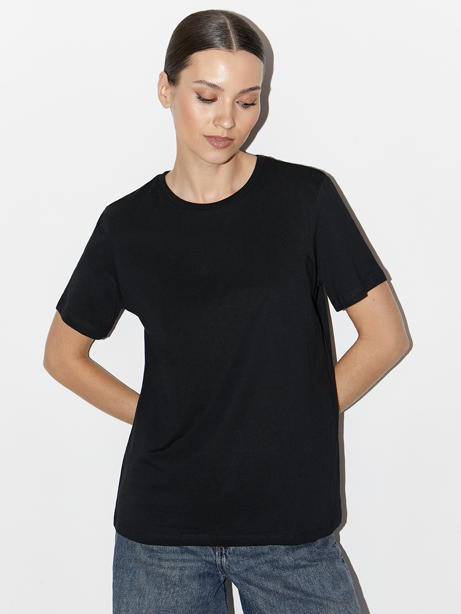 OmT_D1202 Футболка женская прямая, CO